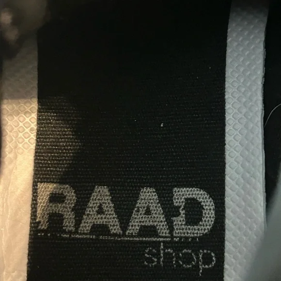 RAAD Black Multicolor Lace up High Top Sneakers Women’s size 7.5W Men’s size 6M - Picture 3 of 13